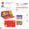 Lịch Để Bàn 2027 TD Mẫu TD44 (14 x 24cm) Ấn Phẩm Lịch Tết Eco Thân Thiện Môi Trường in logo doanh nghiệp quà tặng Tết tại Quà Tặng EcoTech VN