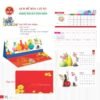 Lịch Để Bàn 2027 TD Mẫu TD45 (14 x 24cm) Ấn Phẩm Lịch Tết Eco Thân Thiện Môi Trường in logo doanh nghiệp quà tặng Tết tại Quà Tặng EcoTech VN