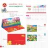 Lịch Để Bàn 2027 TD Mẫu TD47 (14 x 24cm) Ấn Phẩm Lịch Tết Eco Thân Thiện Môi Trường in logo doanh nghiệp quà tặng Tết tại Quà Tặng EcoTech VN
