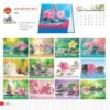 Lịch Bàn Chữ A 2027 TD Mẫu TD54 (19 x 19cm) Ấn Phẩm Lịch Tết Eco Thân Thiện Môi Trường in logo doanh nghiệp quà tặng Tết tại Quà Tặng EcoTech VN