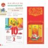 Lịch Bloc Siêu Cực Đại 2027 TD Mẫu TD6 (38 x 53 cm) Ấn Phẩm Lịch Tết Eco Thân Thiện Môi Trường in logo doanh nghiệp quà tặng Tết tại Quà Tặng EcoTech VN