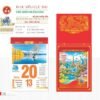 Lịch Bloc Siêu Cực Đại 2027 TD Mẫu TD9 (38 x 53 cm) Ấn Phẩm Lịch Tết Eco Thân Thiện Môi Trường in logo doanh nghiệp quà tặng Tết tại Quà Tặng EcoTech VN