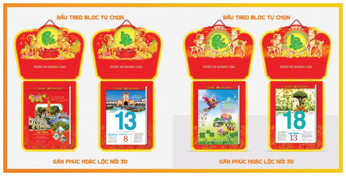 Lịch Bloc TPN 2027 TPNBLOC28 Ấn Phẩm Lịch Tết Eco Thân Thiện Môi Trường