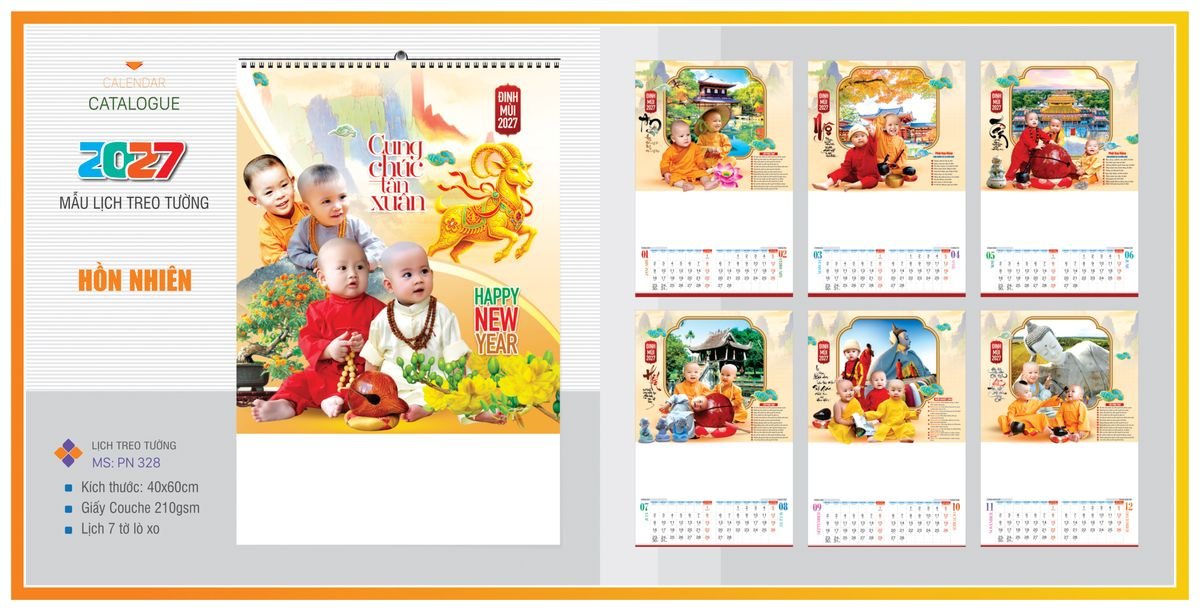 Lịch 7 Tờ Lò Xo TPNLX18 Ấn Phẩm Lịch Tết Eco Thân Thiện Môi Trường Lịch 7 Tờ Lò Xo TPNLX18 Ấn Phẩm Lịch Tết Eco Thân Thiện Môi Trường