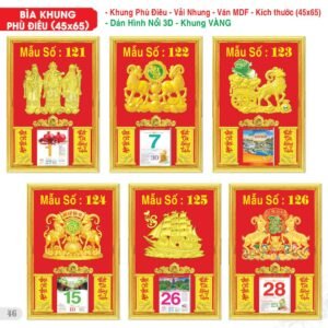 Lịch Bìa Treo 2027 TS Mẫu TS-47 (45 x 65 cm) Ấn Phẩm Lịch Tết Eco Thân Thiện Môi Trường