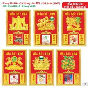 Lịch Bìa Treo 2027 TS Mẫu TS-48 (45 x 65 cm) Ấn Phẩm Lịch Tết Eco Thân Thiện Môi Trường