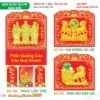 Lịch Treo Tường Lò Xo 2027 TS Mẫu TS-5 - Phúc Lộc Thọ (37 x 70 cm) Ấn Phẩm Lịch Tết Eco Thân Thiện Môi Trường