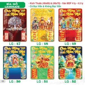 Lịch Bìa Treo 2027 TS Mẫu TS-65 (40 x 60 cm) Ấn Phẩm Lịch Tết Eco Thân Thiện Môi Trường