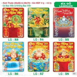 Lịch Bìa Treo 2027 TS Mẫu TS-66 (40 x 60 cm) Ấn Phẩm Lịch Tết Eco Thân Thiện Môi Trường