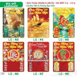 Lịch Bìa Treo 2027 TS Mẫu TS-71 (40 x 60 cm) Ấn Phẩm Lịch Tết Eco Thân Thiện Môi Trường