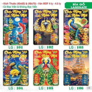 Lịch Bìa Treo 2027 TS Mẫu TS-74 (40 x 60 cm) Ấn Phẩm Lịch Tết Eco Thân Thiện Môi Trường