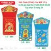 Lịch Bloc Siêu Đại 2027 TS Mẫu TS-77 (37 x 66 cm) Ấn Phẩm Lịch Tết Eco Thân Thiện Môi Trường