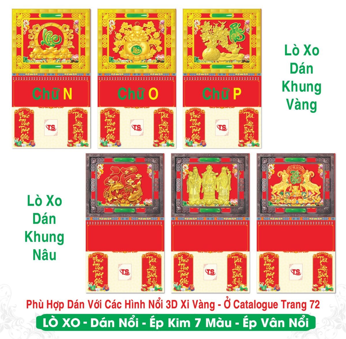 TS_TS_Catalog_Lich_2027-90 Lịch Treo Tường Lò Xo 2027 TS Mẫu TS-90 (40 x 60 cm) Ấn Phẩm Lịch Tết Eco Thân Thiện Môi Trường
