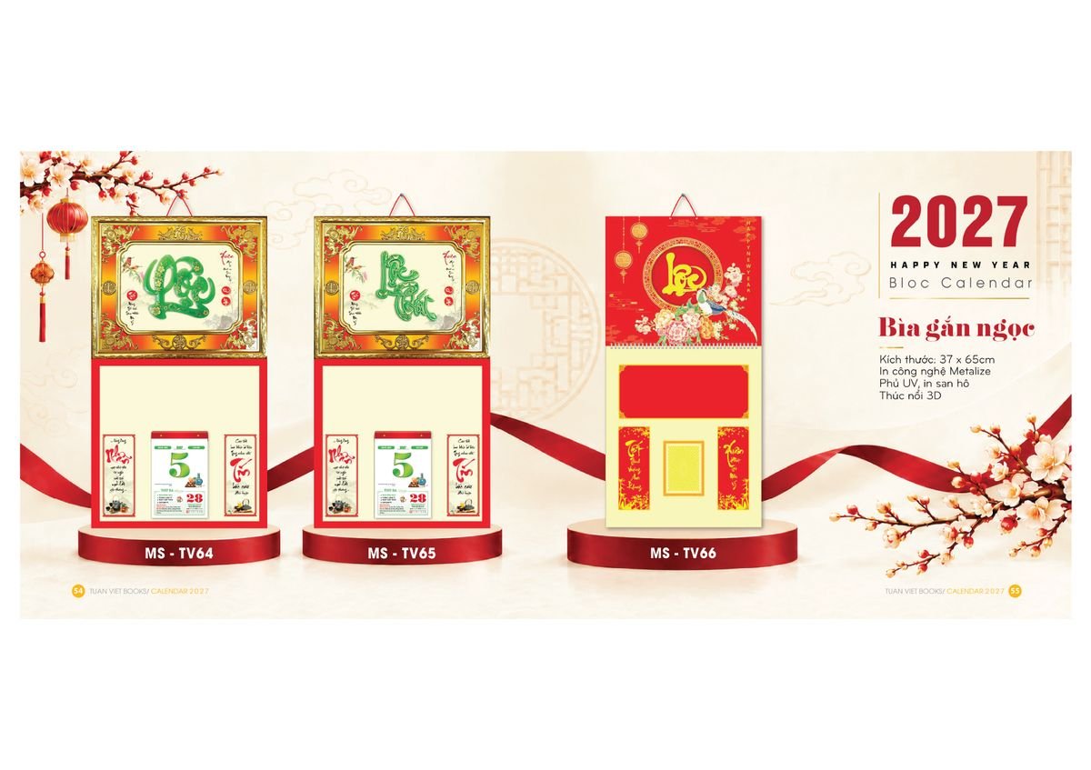 Lịch Để Bàn TV 2027 TV28 Ấn Phẩm Lịch Tết Eco Thân Thiện Môi Trường Lịch Để Bàn TV 2027 TV28 Ấn Phẩm Lịch Tết Eco Thân Thiện Môi Trường