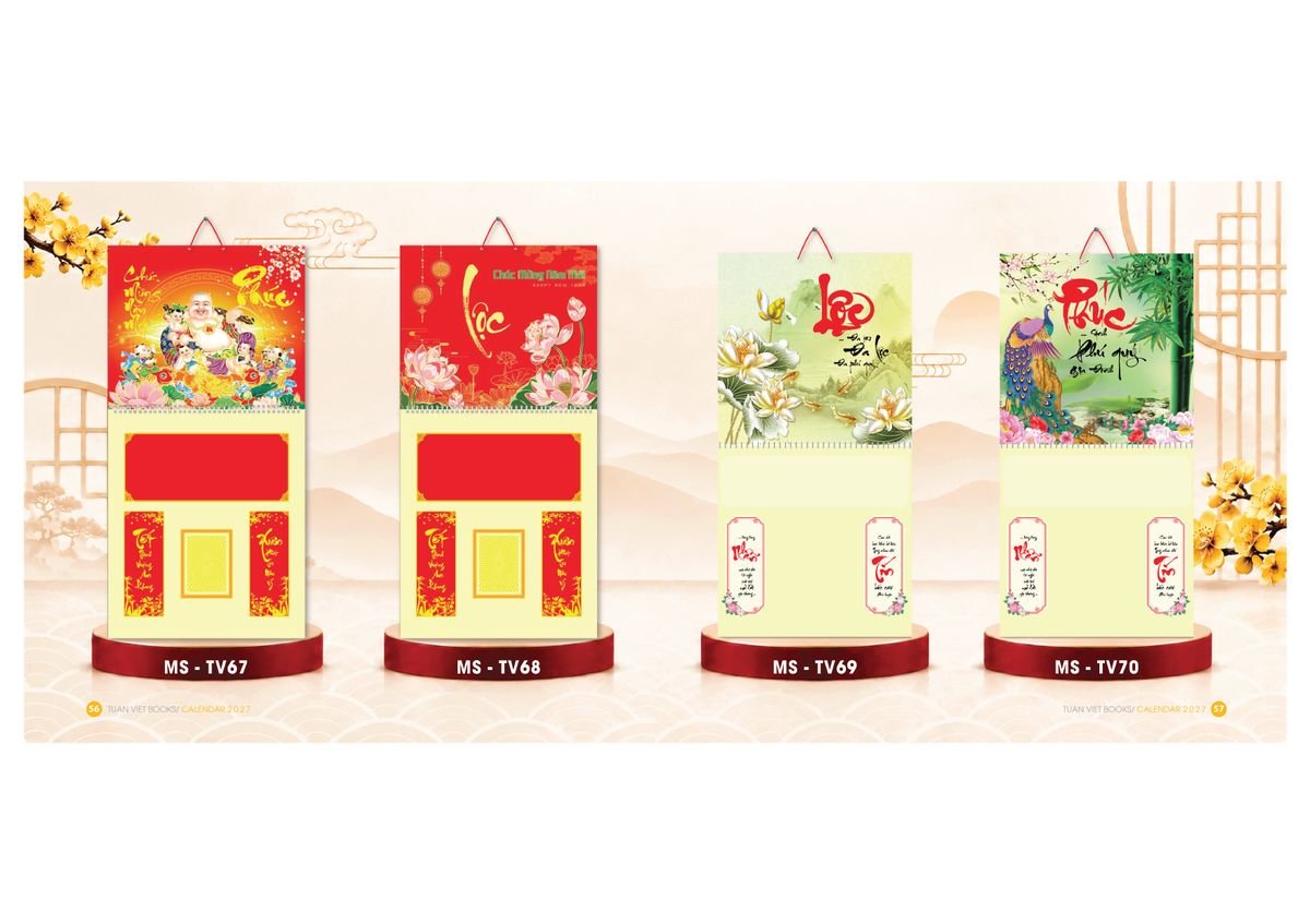 Lịch Để Bàn TV 2027 TV29 Ấn Phẩm Lịch Tết Eco Thân Thiện Môi Trường Lịch Để Bàn TV 2027 TV29 Ấn Phẩm Lịch Tết Eco Thân Thiện Môi Trường