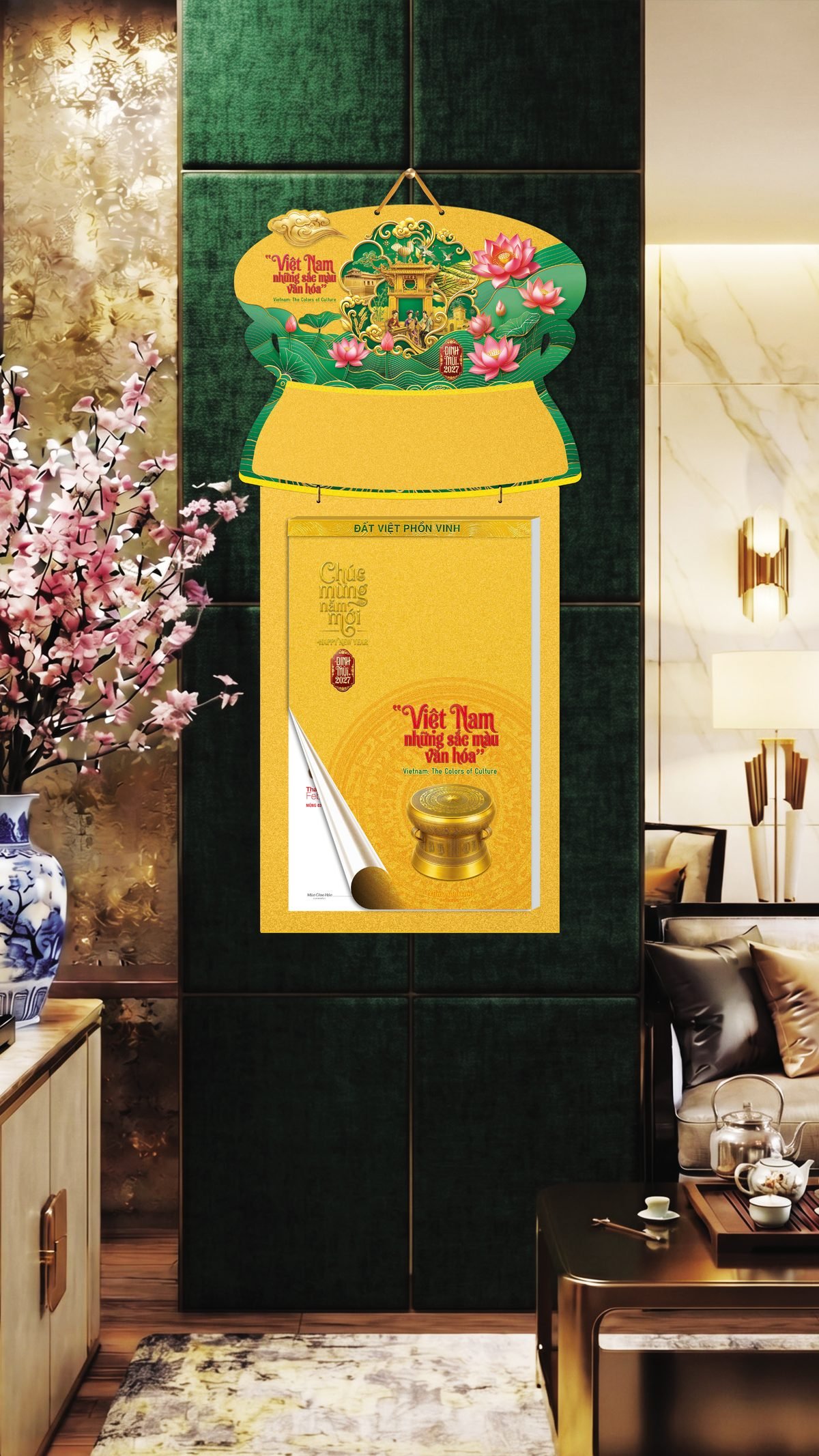 Lịch Bloc 2027 VHVN Mẫu VHVN-02 (29 x 41 cm) Ấn Phẩm Lịch Tết Eco Thân Thiện Môi Trường Lịch Bloc 2027 VHVN Mẫu VHVN-02 (29 x 41 cm) Ấn Phẩm Lịch Tết Eco Thân Thiện Môi Trường