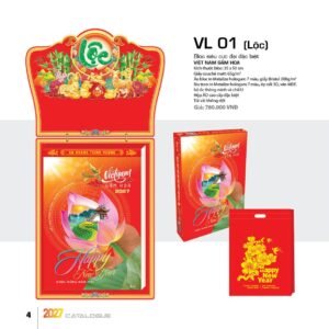 Lịch Bloc Siêu Cực Đại 2027 VL Mẫu VL01 (35 x 50cm) Ấn Phẩm Lịch Tết Eco Thân Thiện Môi Trường in logo doanh nghiệp quà tặng Tết tại Quà Tặng EcoTech VN