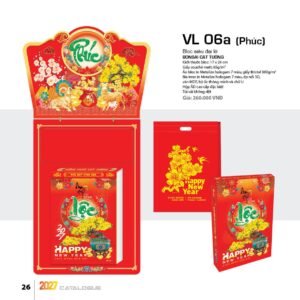 Lịch Bloc Siêu Đại 2027 VL Mẫu VL06A (17 x 24cm) Ấn Phẩm Lịch Tết Eco Thân Thiện Môi Trường in logo doanh nghiệp quà tặng Tết tại Quà Tặng EcoTech VN