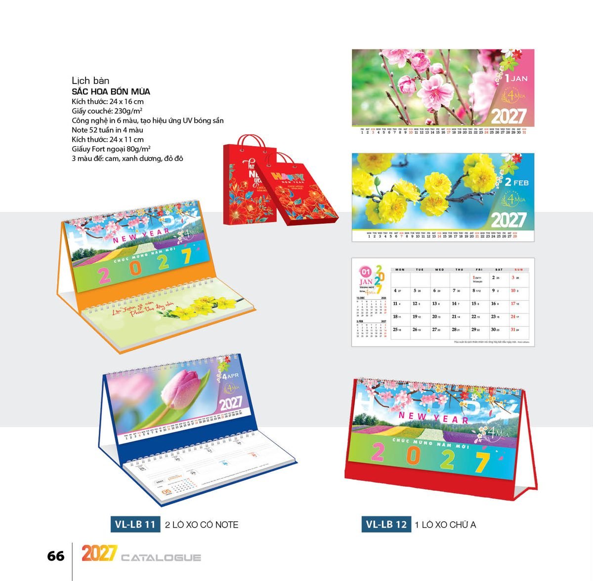 Lịch Bloc 2027 VL Mẫu VLLB11 (29 x 41 cm) Ấn Phẩm Lịch Tết Eco Thân Thiện Môi Trường Lịch Bloc 2027 VL Mẫu VLLB11 (29 x 41 cm) Ấn Phẩm Lịch Tết Eco Thân Thiện Môi Trường in logo doanh nghiệp quà tặng Tết tại Quà Tặng EcoTech VN